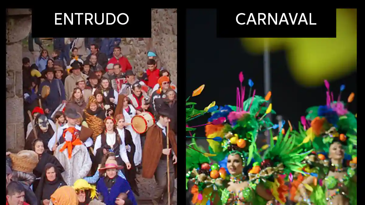 Diferença entre o Entrudo tradicional no Barroso e o Carnaval de Torres Vedras